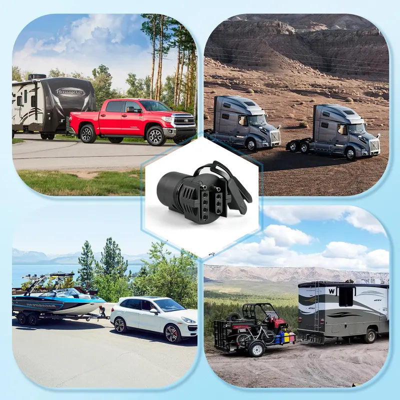 TowLink™ 7-Way to 4-Way Plug-and-Play Trailer Adapter