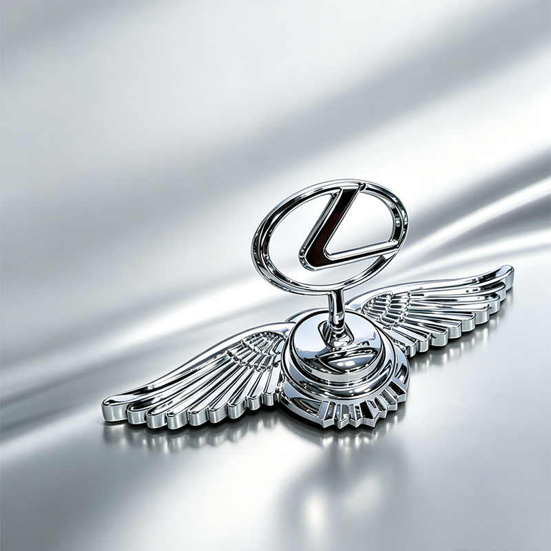 Universal Flying Wings 3D Hood Ornament Metal Car Front Emblem