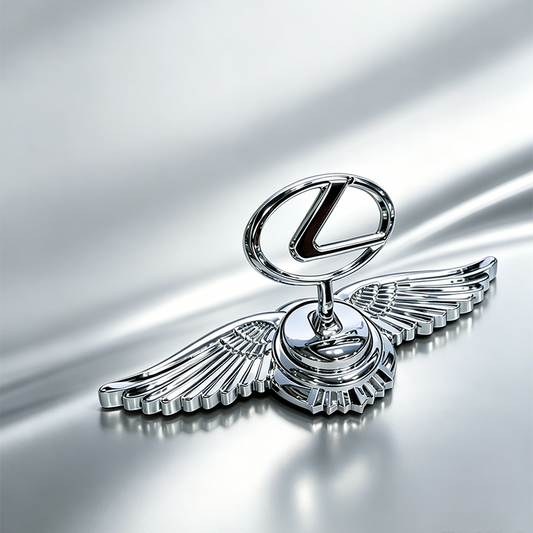 3D Metal Car Hood Ornament – Universal Front Emblem