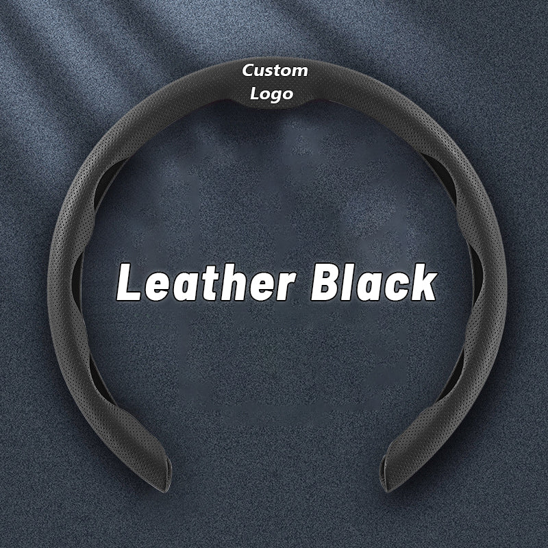 CarbonDriv Ultra-Slim Segmented Steering Wheel Cover Grid