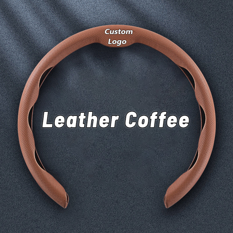CarbonDriv Ultra-Slim Segmented Steering Wheel Cover Grid