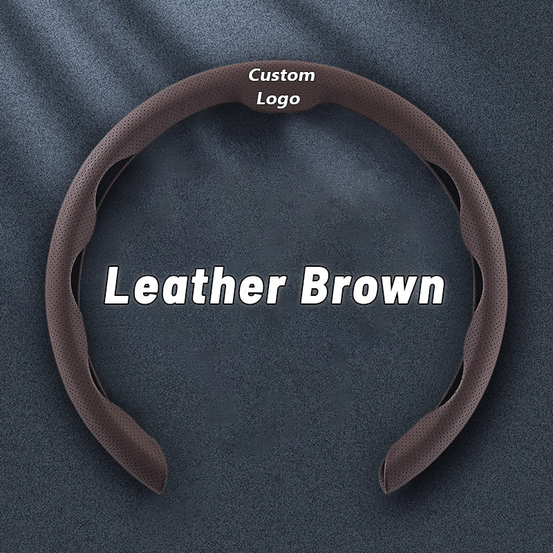 CarbonDriv Ultra-Slim Segmented Steering Wheel Cover Grid