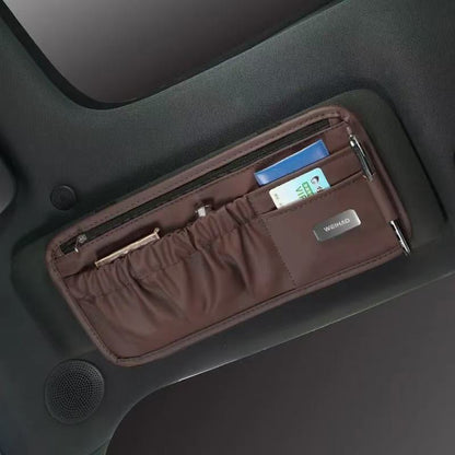 DriveSync · Multi-Functional Sun Visor Organizer