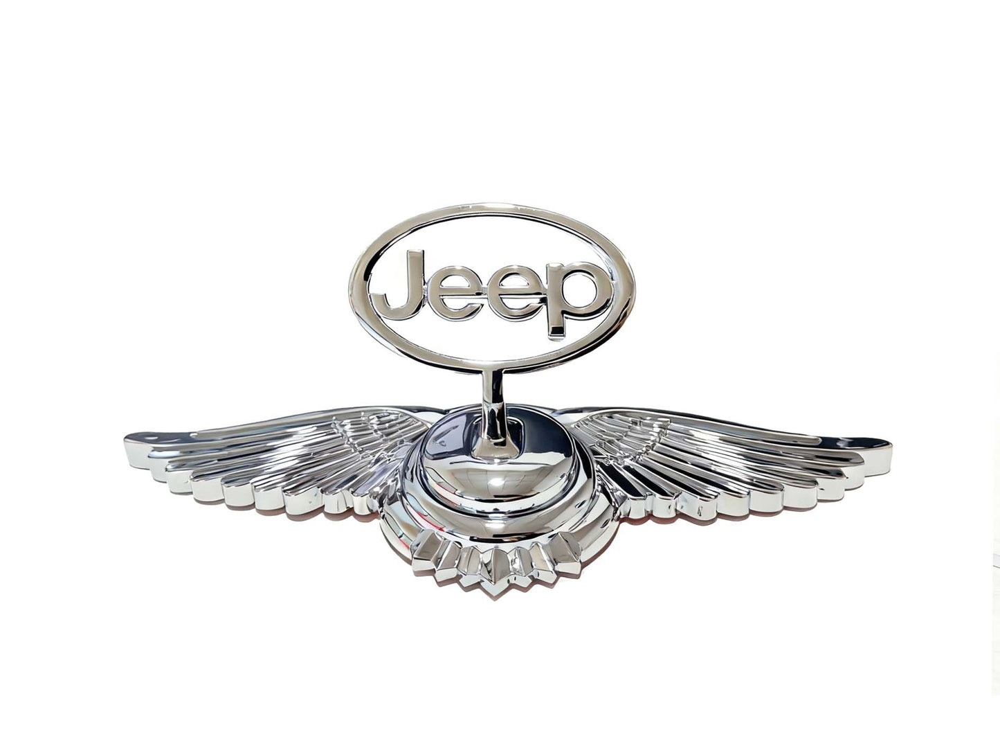 Universal Flying Wings 3D Hood Ornament Metal Car Front Emblem