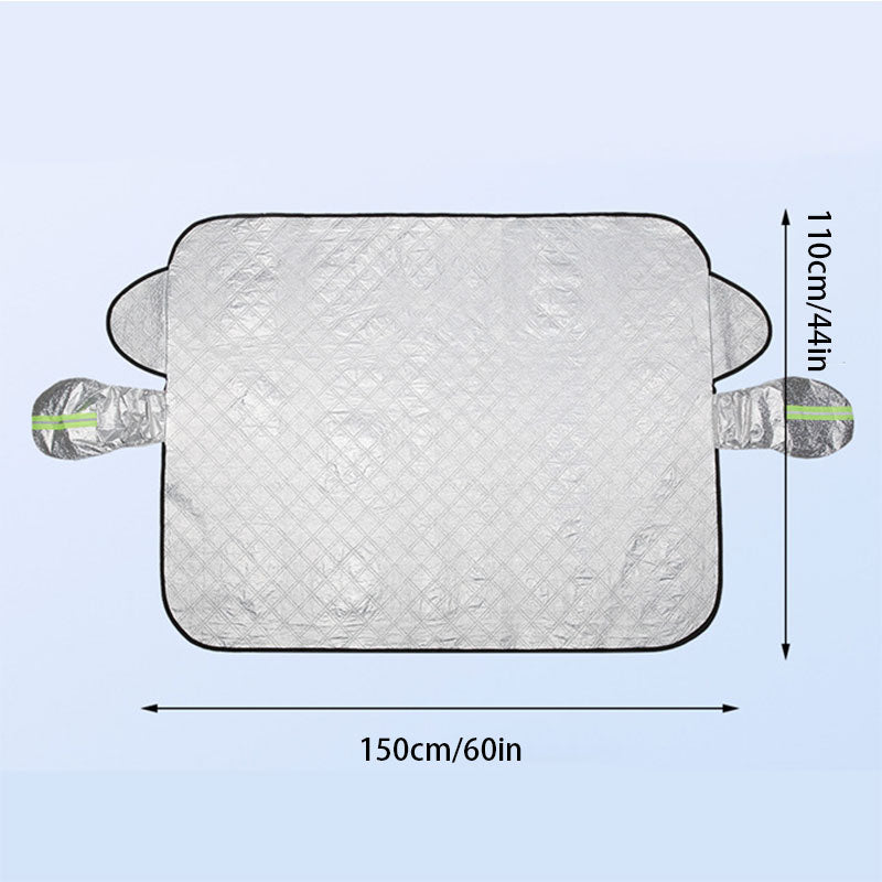 Car Windshield Snow Cover - Thickened & Magnetic Attachment