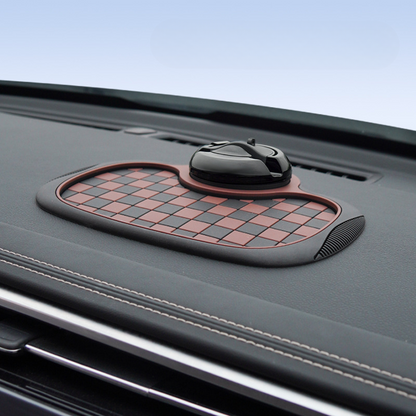 3-in-1 Car Anti-slip Mat with Phone Number Plate, Storage, and High-Quality Grip