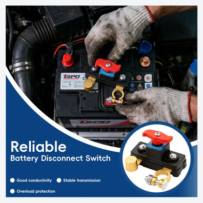 Brass Battery Cut Off Switch 12V 24V Isolator Disconnect