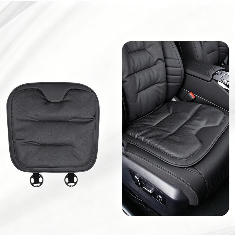 NappaGlide Luxury Car Seat Cushion — Four-Seasons Breathable Non-Slip Pad for Premium Interior Aesthetics