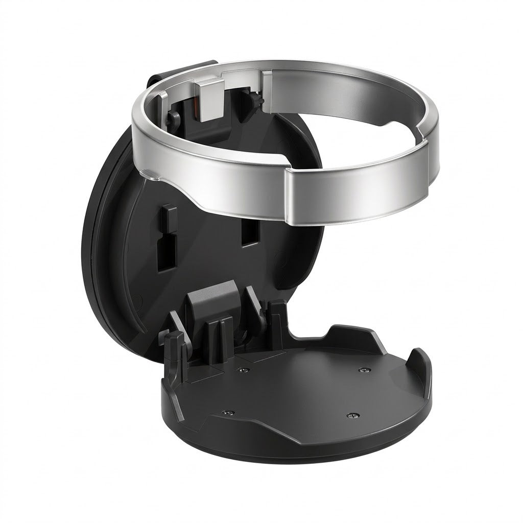 Foldable Car Door Cup Holder Storage Box Anti-Shake Organizer