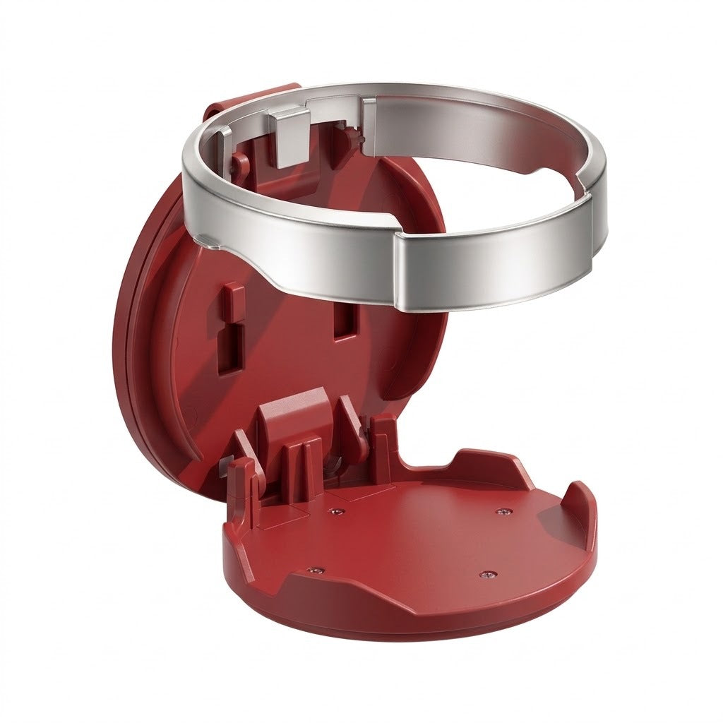 Foldable Car Door Cup Holder Storage Box Anti-Shake Organizer