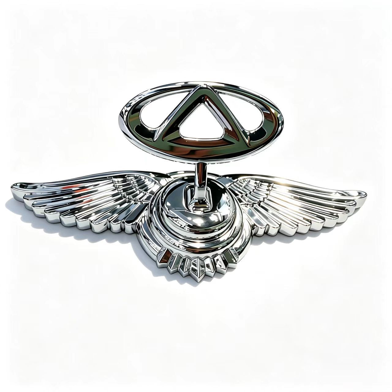 Universal Flying Wings 3D Hood Ornament Metal Car Front Emblem