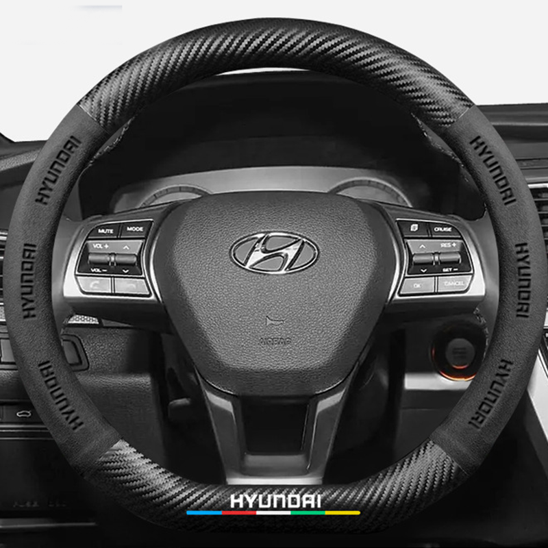 CarbonSuede™ Ultra-Slim Steering Wheel Cover — Racing-Grade Suede & Carbon Hybrid