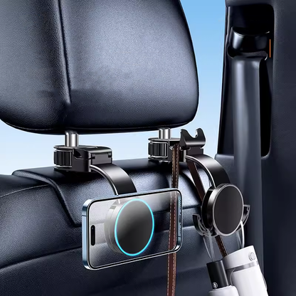 Clip-On Car Seat Hook: Flexible Folding, Strong Load Capacity