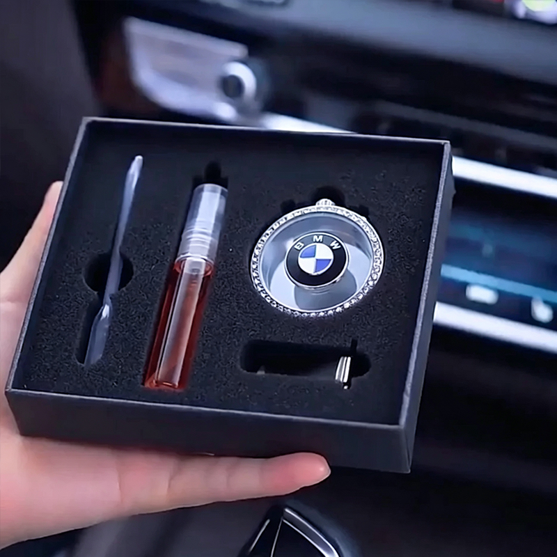 Luxury Diamond Watch-Style Air Vent Car Perfume Diffuser Clip