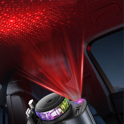 Starry Car Aroma Charger – 3-in-1 Cable, 120W Max, Stylish & Functional