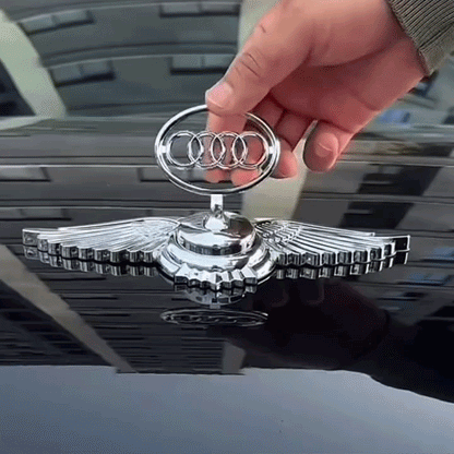 Universal Flying Wings 3D Hood Ornament Metal Car Front Emblem