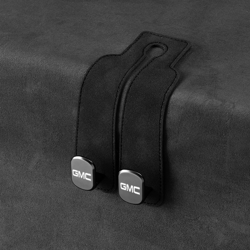 Pure Black, Red & Tan Versions - Car Seat Back Storage Hook - Double Hook Holder for Convenient Storage