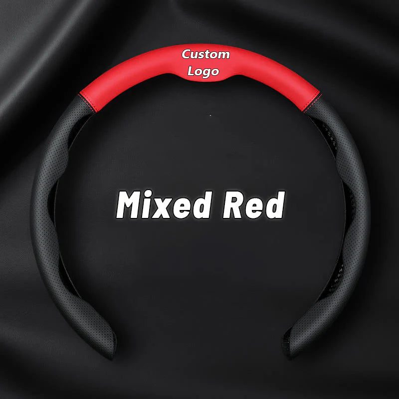 CarbonDriv Ultra-Slim Segmented Steering Wheel Cover Grid