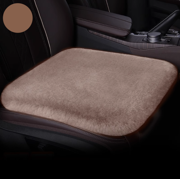 Comfort Plush Car Seat Cushion – Soft & Easy to Clean