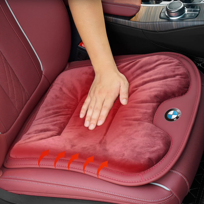 Luxury Flannel Soft Car Seat Cushion - Non-Slip, Easy-to-Clean Design