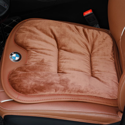 Luxury Flannel Soft Car Seat Cushion - Non-Slip, Easy-to-Clean Design