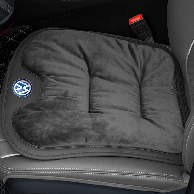 Luxury Flannel Soft Car Seat Cushion - Non-Slip, Easy-to-Clean Design