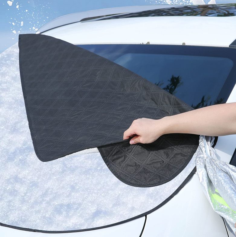 Car Windshield Snow Cover - Thickened & Magnetic Attachment