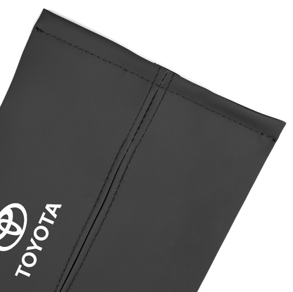 Luxury Car Sun Visor Tissue Holder – Premium Leather & Customizable Logo