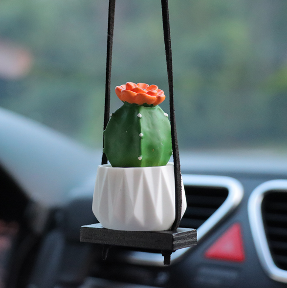 Chic Cartoon Car Pendant – Adorable & Stylish Decor