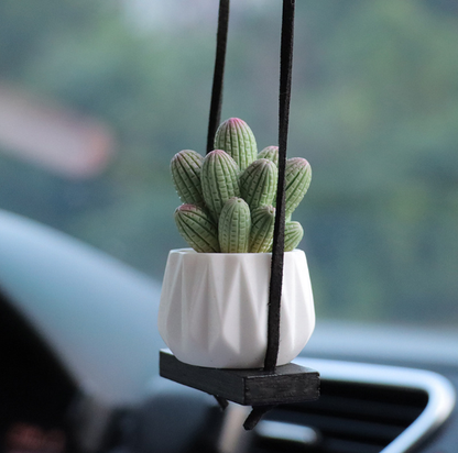 Chic Cartoon Car Pendant – Adorable & Stylish Decor