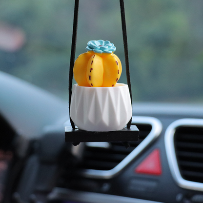 Chic Cartoon Car Pendant – Adorable & Stylish Decor