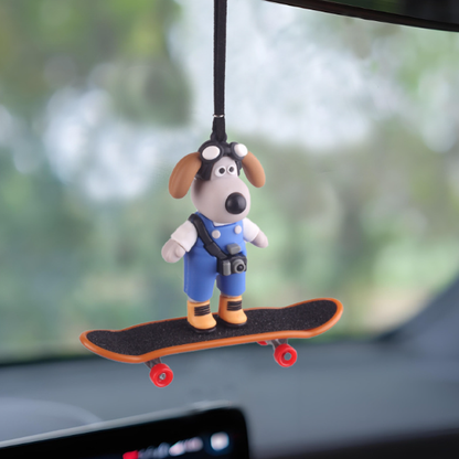 Chic Cartoon Car Pendant – Adorable & Stylish Decor