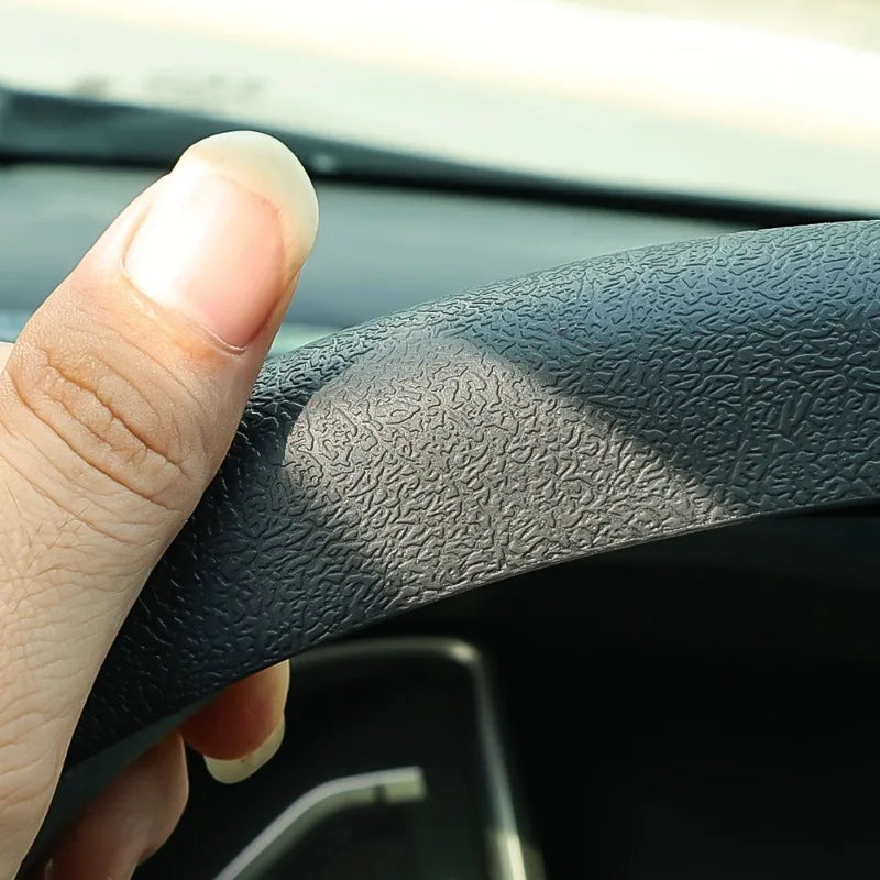 Universal Car Summer Ice-Cooling Ultra-Thin Steering Wheel Cover - Non-Slip, Sweat-Proof, Breathable, Wear-Resistant