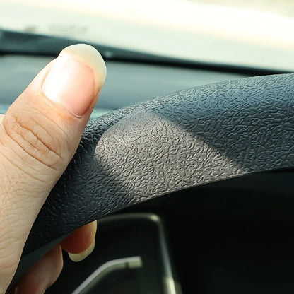 Universal Car Summer Ice-Cooling Ultra-Thin Steering Wheel Cover - Non-Slip, Sweat-Proof, Breathable, Wear-Resistant