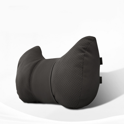 Velora Leather Car Pillow – Breathable Comfort & Custom Logo Ready