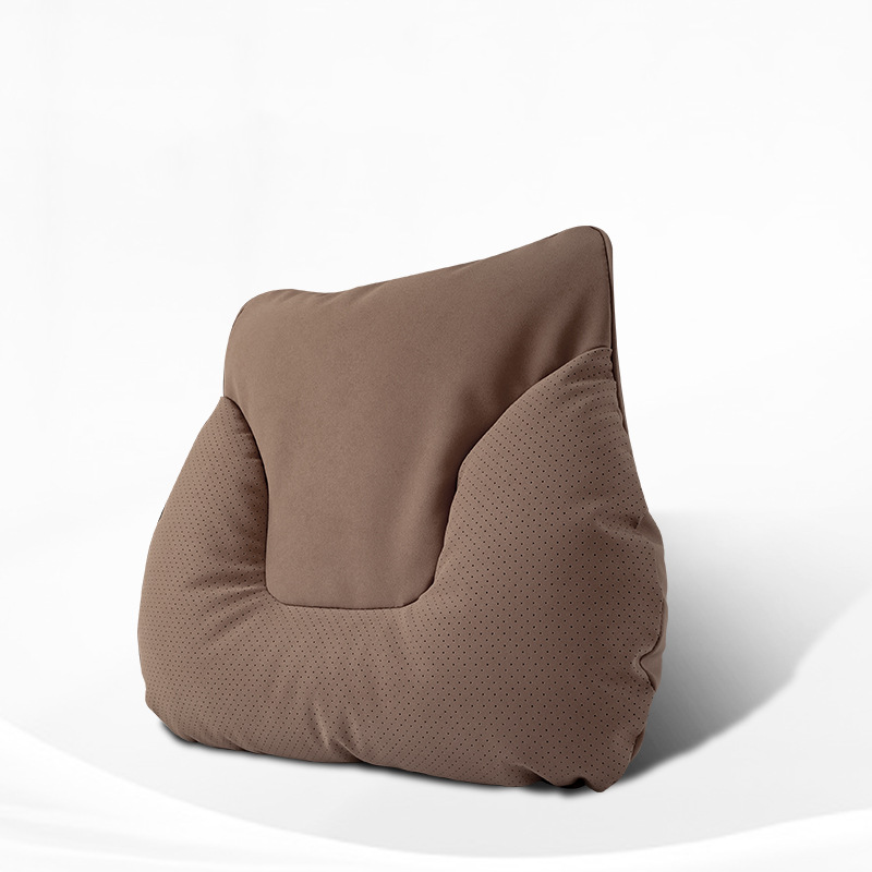Velora Leather Car Pillow – Breathable Comfort & Custom Logo Ready