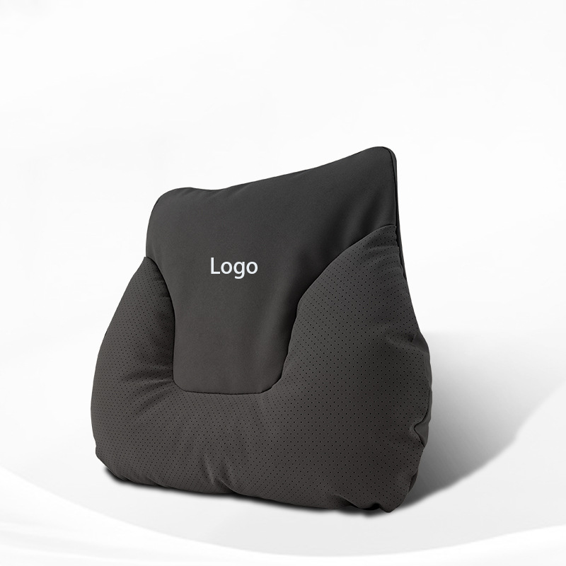 Velora Leather Car Pillow – Breathable Comfort & Custom Logo Ready