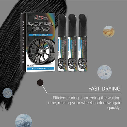 RayHong Car Wheel Rim Scratch Repair Touch Up Pen Set
