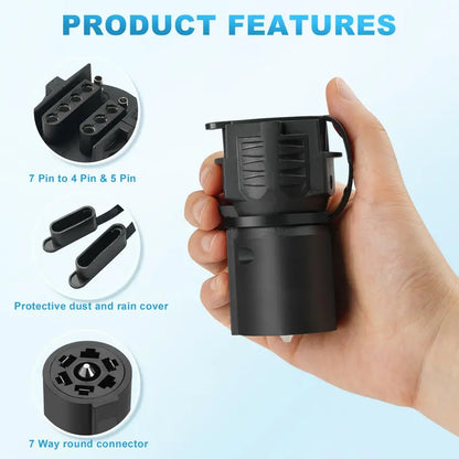 TowLink™ 7-Way to 4-Way Plug-and-Play Trailer Adapter