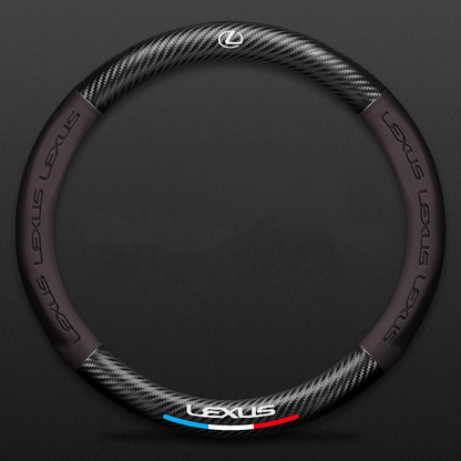 Velaro Elite steering wheel cover – Comfortable Grip, Carbon Style, Built to Last