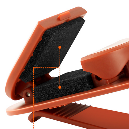 GlideMount Car Glasses Clip – Minimalist Style with Logo Customization