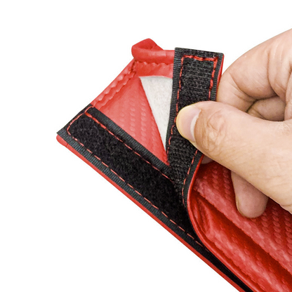 CarbonEdge Seatbelt Shoulder Pad – Carbon Fiber Look & Custom Logo