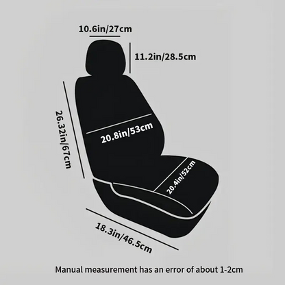 SportShield Seat Covers – Breathable Fabric, Anti-Dirt & Scratch-Resistant