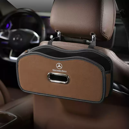 LuxOrganix SeatBack Organizer – Premium Storage for Modern Drivers, Custom Logo Ready
