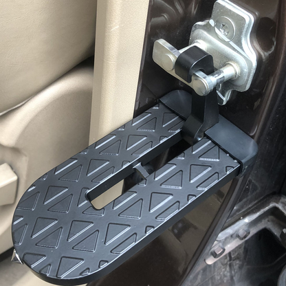 AlloyRescue Car Door Step – 400lbs Load & Built-in Window Breaker